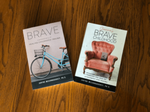 Covers of the two Brave Books - Jeannie’s Brave Childhood – There is Hope